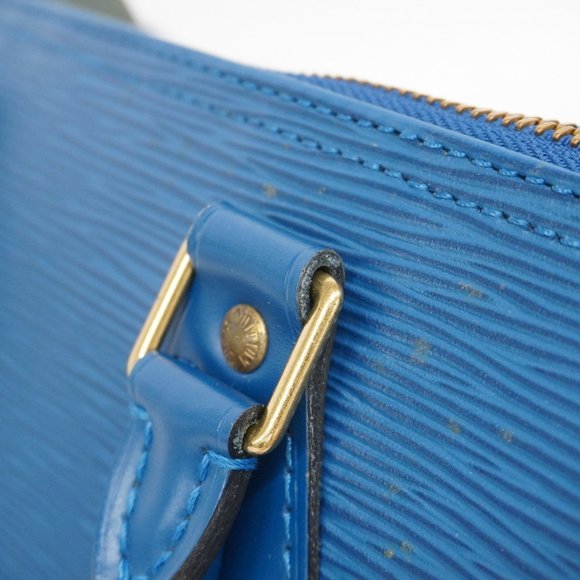 Louis Vuitton Epi Speedy 25 Handbag M43015 Toledo Blue for Women - Picture 13 of 16